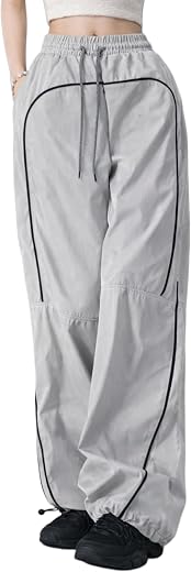 FUNDAY FASHION Women Full Length Relaxed Fit Casual Cargo| Korean Cargo for Women