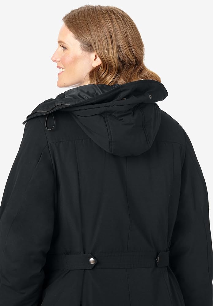 Amazon.com: Woman Within Plus Size The Arctic Parka In Extra Long