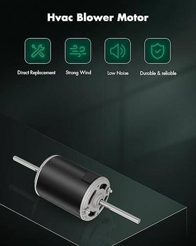 Vista 1232 de SCITOO 700188 Reemplazo del motor del ventilador HVAC con jaula de ventilador para Toyota Tacoma 2005-2015, reemplazo OE - 87103-04043, 87103-04044