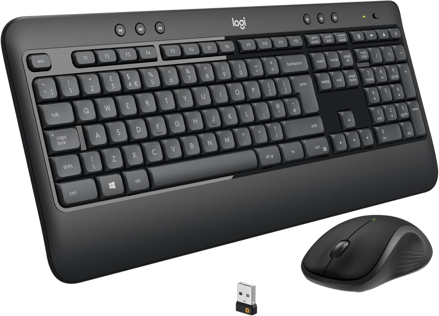 Logitech MK540 avanzado teclado y ratón inalámbricos COMBO – CH ‎QWERTZ 3