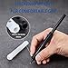 Silicone Pen Grip Holder Pen Stand Holder Compatible for Wacom Pro Pen 3 PTK470, Ergonomic Tablet Pen Protective Sleeve, Stylus Pens Accessoriesc (Black) (Black)