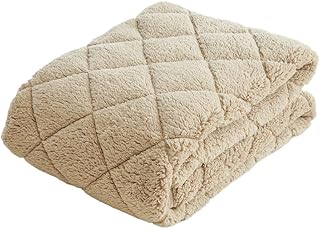 西川 敷きパッド 冬 シングル 【しっとり ふわふわ シープボア 】 毛布 敷きパット 100×205cm 「Pecoco ペココ」 無地 モカ 敷き毛布 あったか 冬用 もこもこ かわいい シープ