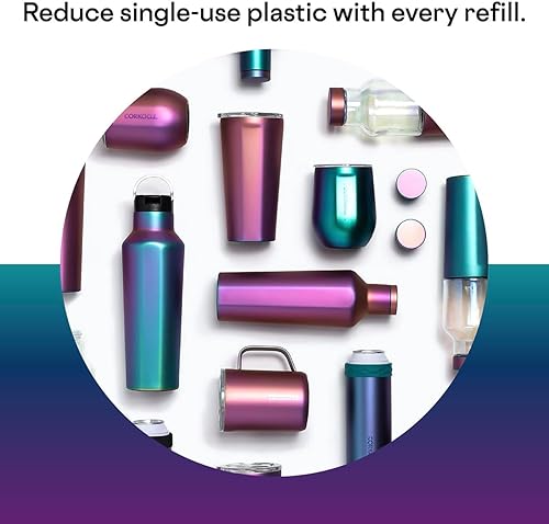 Miniatura 5 de Corkcicle - Taza de viaje de acero inoxidable con aislamiento