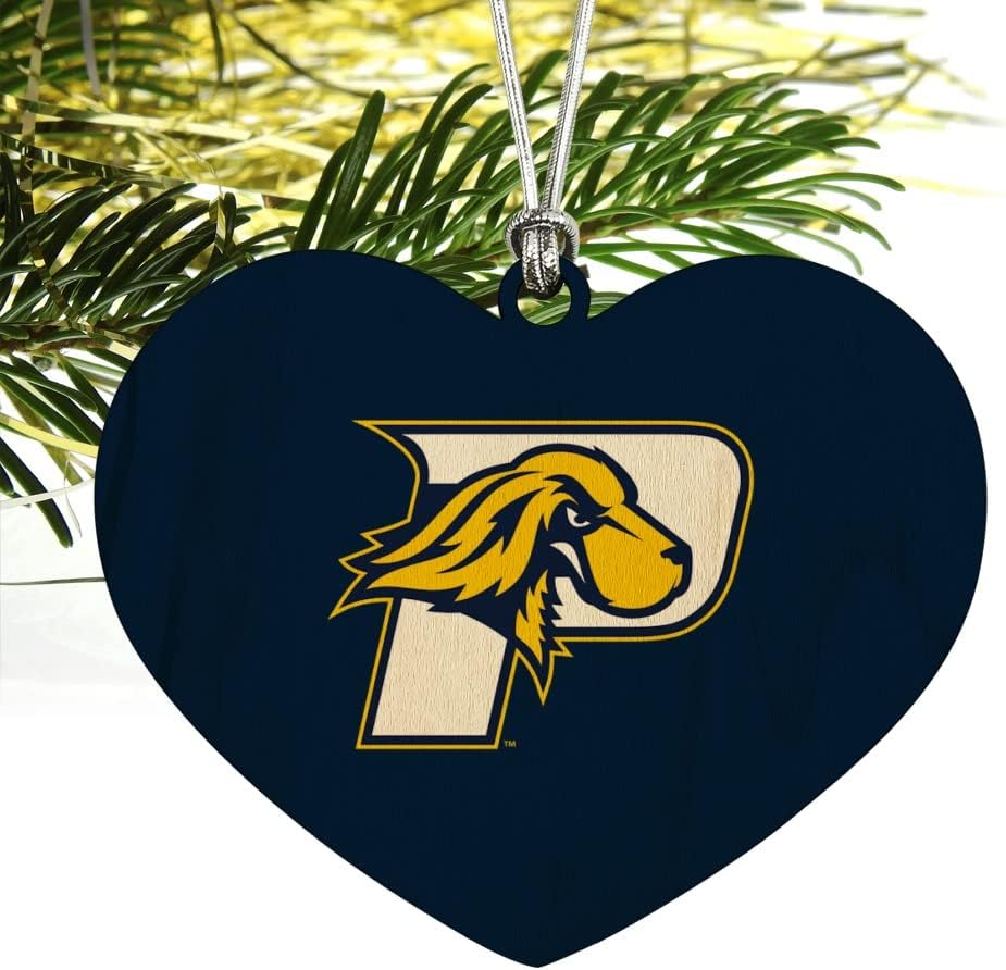 GRAPHICS & MORE Pace University Primary Logo Heart Love Wood Christmas Tree Holiday Ornament - Image 2