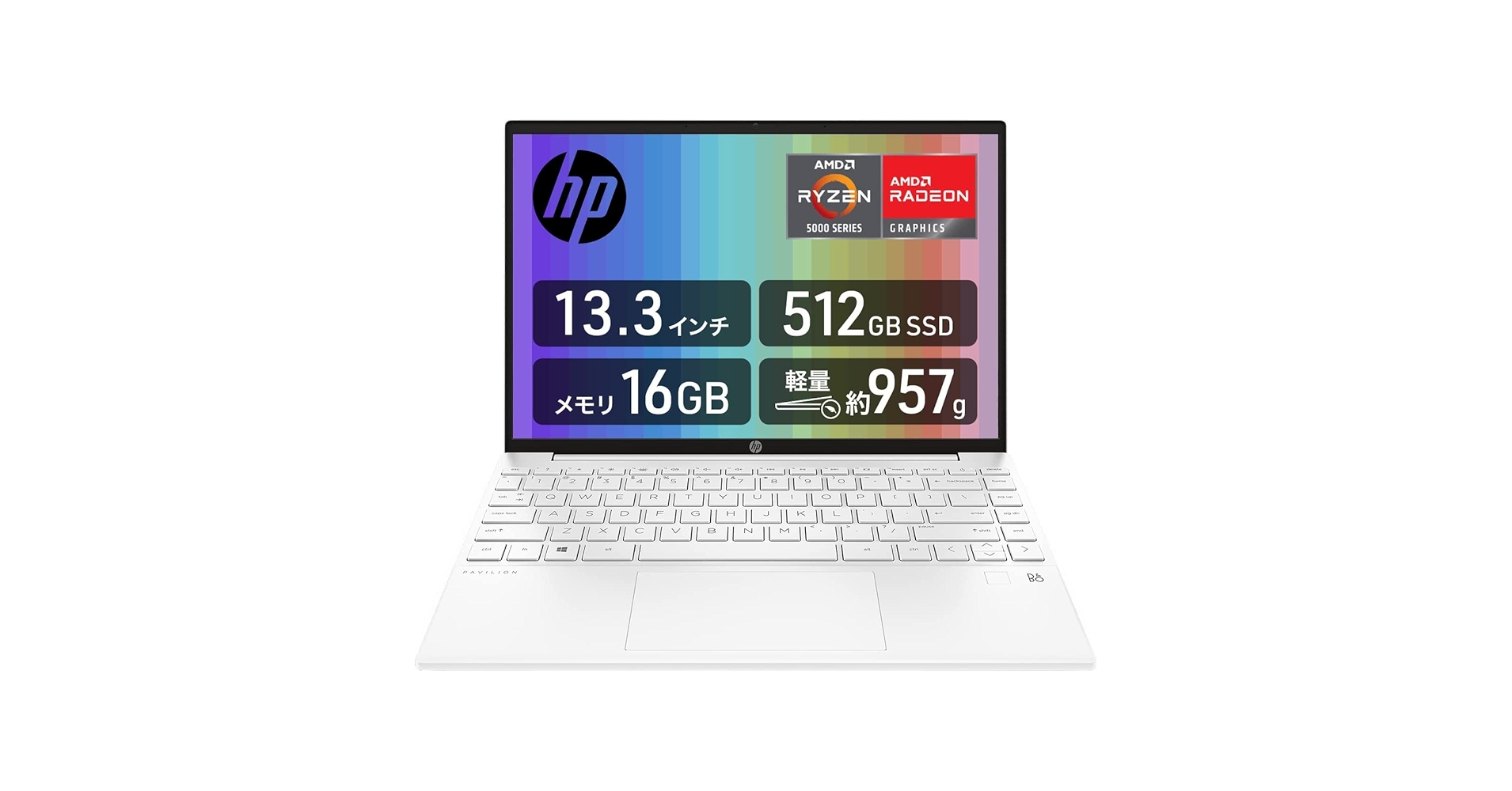 Windowsノート本体 HP Pavilion Aero 13-be1022AU Ryzen7 HP Pavilion Aero 13-be (2023) の実機レビュー - the比較