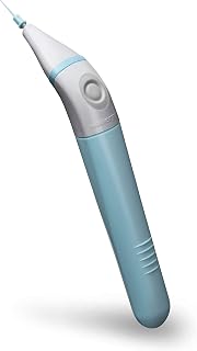 Waterpik Power Flosser Flexible Tip, Battery Operated, Assorted Color , 1 power flosser & 15 replacement tips