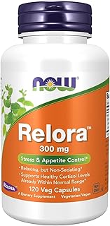 NOW Supplements Relora 300mg Capsules, 120 Count