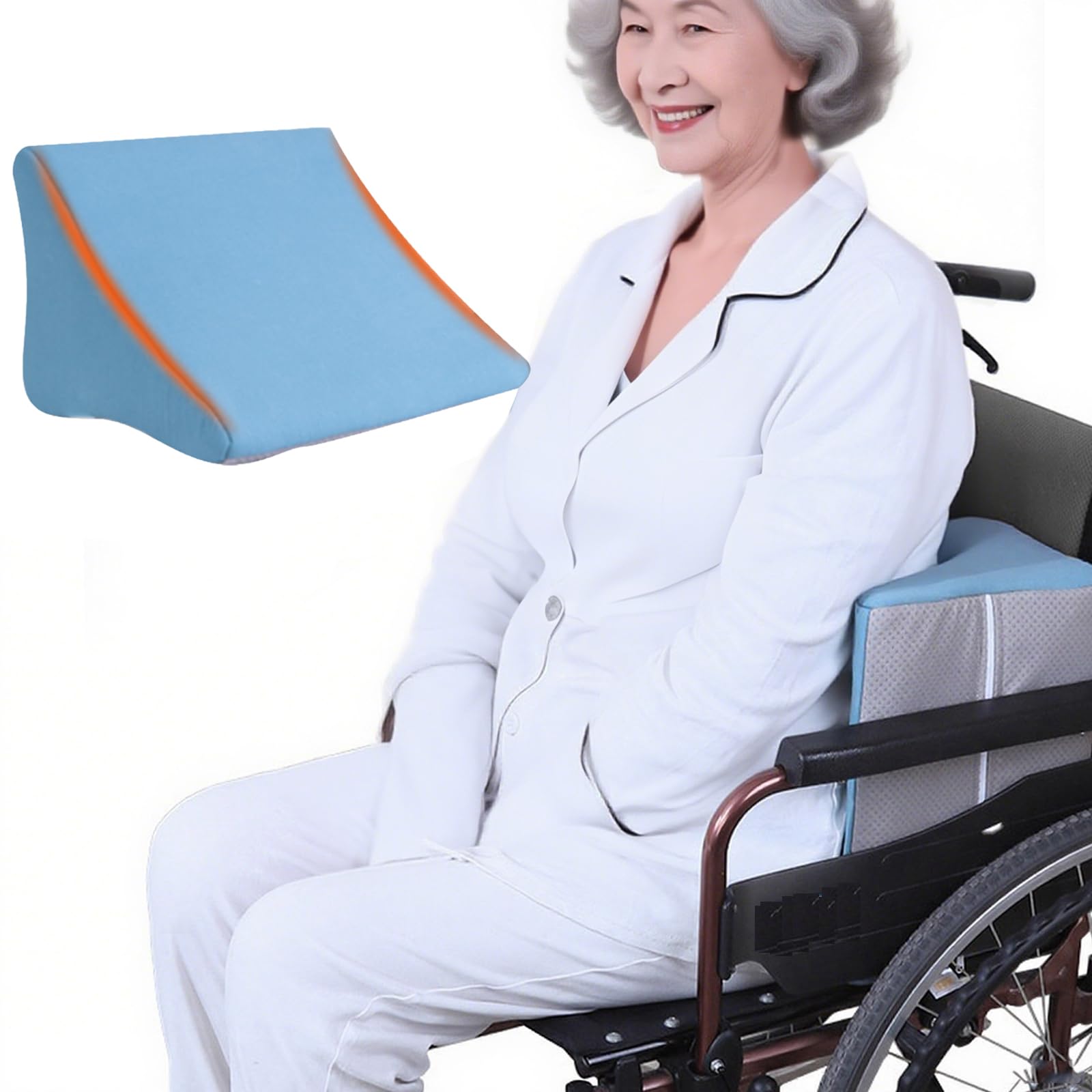 Coussin de support latéral universel pour fauteuil roulant