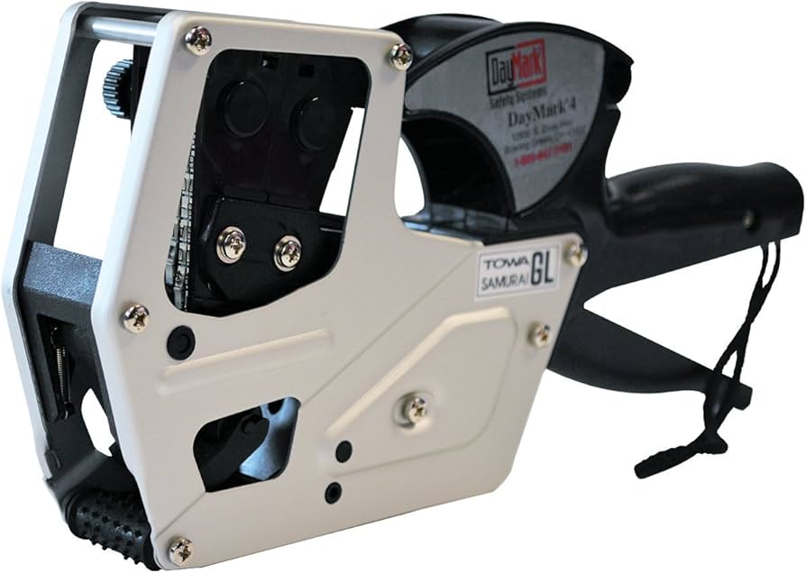 DayMark Metal Date Coder DM4 SpeedyMark 4, 2-Line Marking Gun