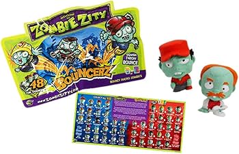 Zombie Zity Bouncerz, Bouncy Micro Zombies Blister Pack (2 Figures