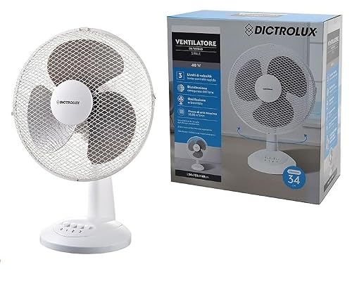 Ventilador de mesa 30 cm 40 W Twister XL dictro Lux General Trade Electrodomésticos