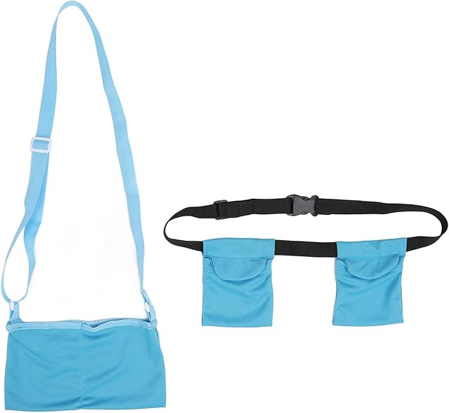 Adjustable Mastectomy Drain Holder Drainage Pouch with Shower Bag, Tummy Tuck Recovery Bath Pocket Accessories for Breast Reconstruction Abdominal Explant Tummy Tuck(Blue)