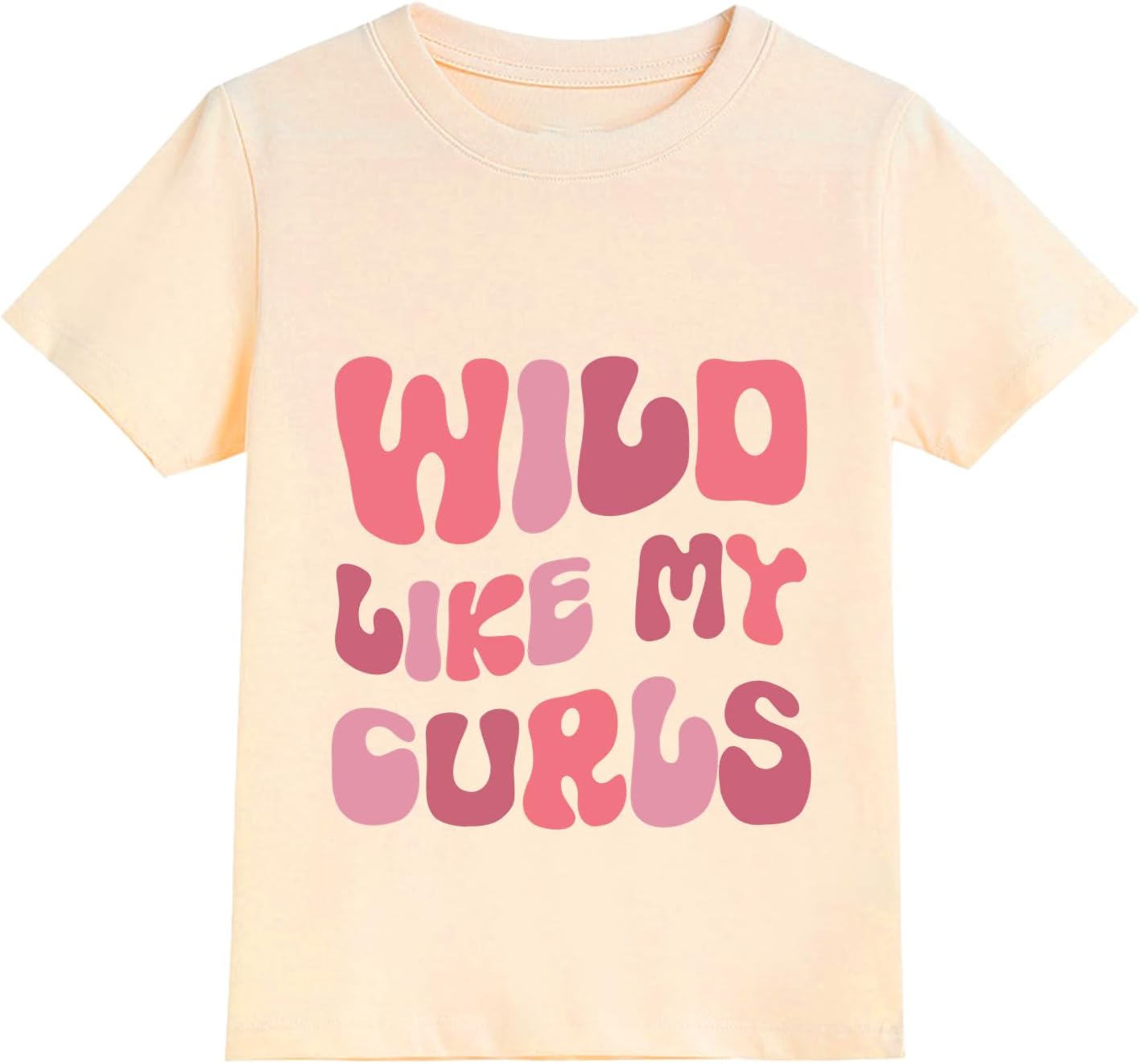 Todder Girls Shirt Kids Tops Silly Goose Flower Cute Tees T-Shirts 2-7 Years