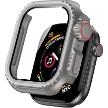 ELUTENG Metal Case for Apple Watch Durable Full-Coverage Stainless Steel Case Stylish and Aesthetic Compatible with Apple Watch Series 10 46mm