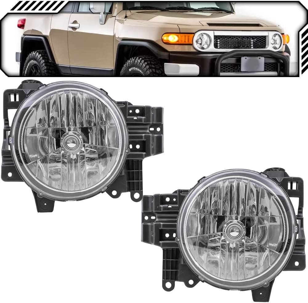 Amazon.com: EPIC LIGHTING OE Style Replacement Halogen Headlights