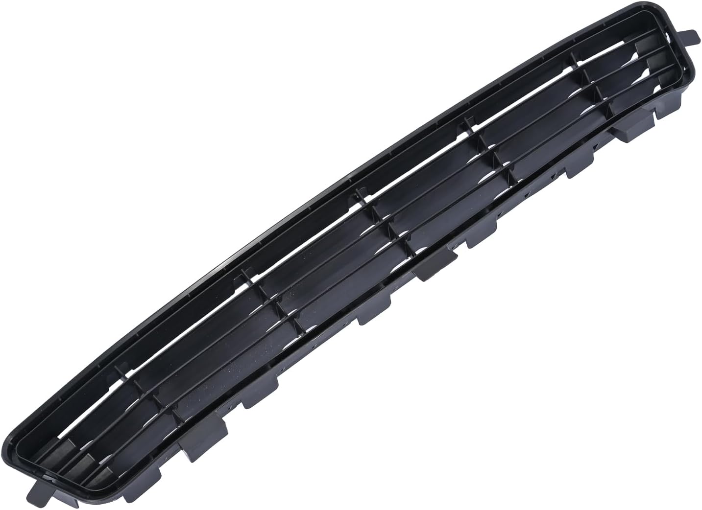 5311206090 Front Bumper Lower Center Grille Grill Compatible with Toyota Camry 2010 2011, Front Bumper Cover Moulding Trim Direct Replacement Textured Black Replace 53112-06090 TO1036118