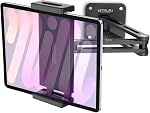 Urmust Tablet Mount for Desk, Adjustable iPad Stand Holder, Portable Monitor Stand Tablet Arm for 4.7"-18.5" iPad Pro/Air/Mini, iPhone, Galaxy Tab, for Kitchen, Work, Video Call