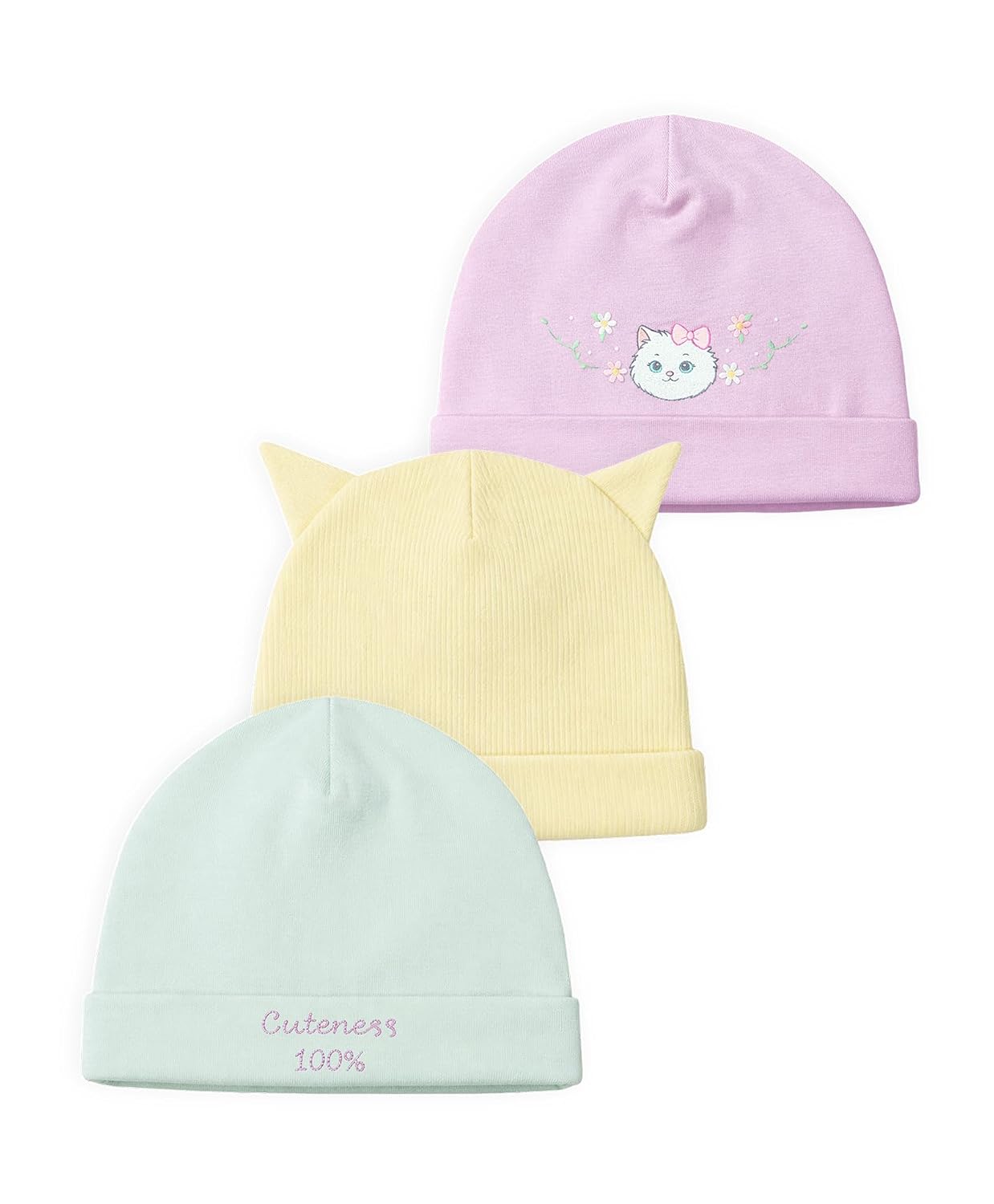 Mi Arcus 100% Cotton Solid Cap for Girls Pack of 3 Multicolour - Review, Price and Buying Guide