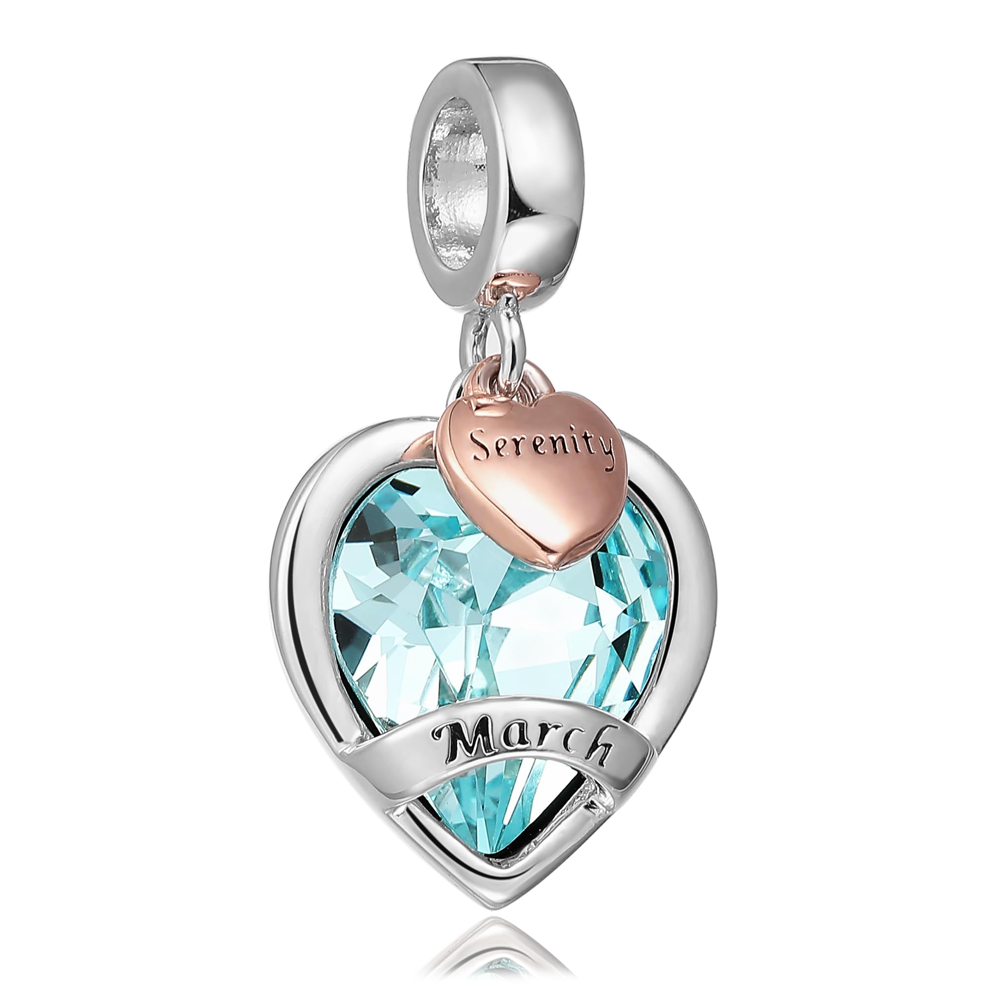 Jan-Dec Birthstone Charms for Bracelets Happy Birthday Bead Charm for Women Girls Gifts Cute CZ-image-28