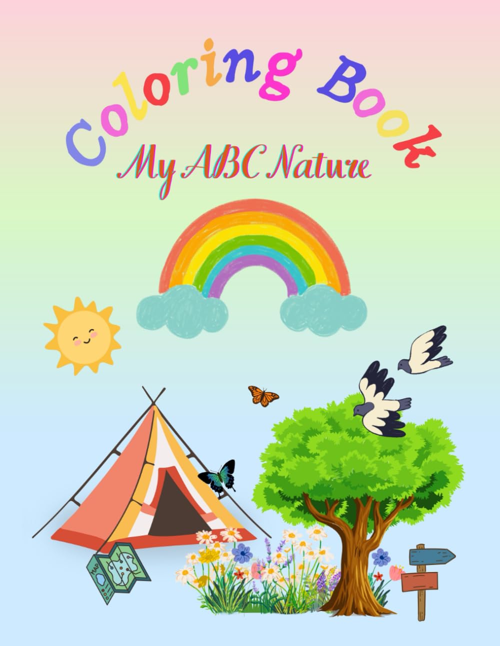 Coloring Book: My ABC Nature (Alphabet Coloring Adventures)