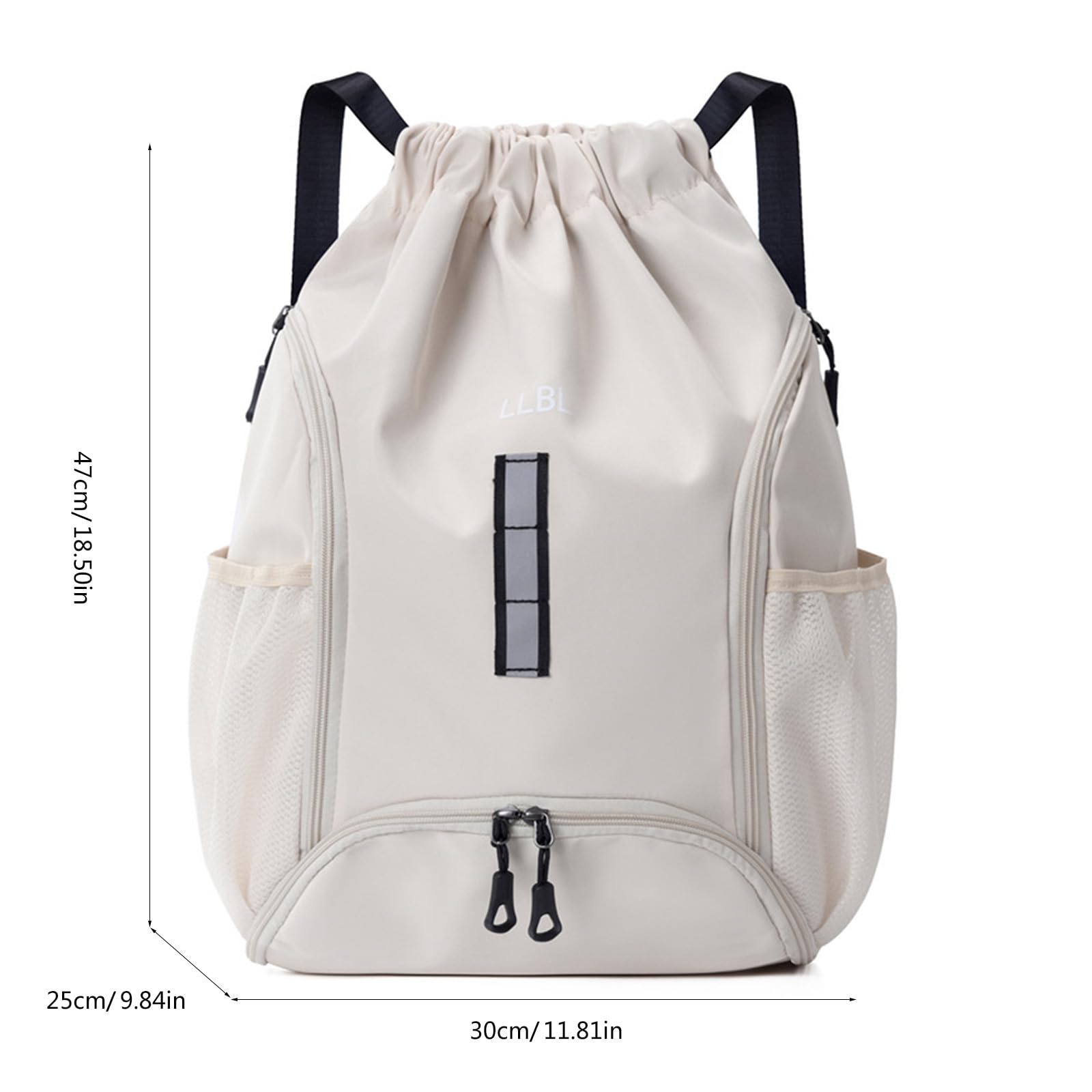 Borsa da palestra sportiva Borsa da calcio Zaino con coulisse Zaino da basket di grande capacità Zaino da nuoto per i giovani