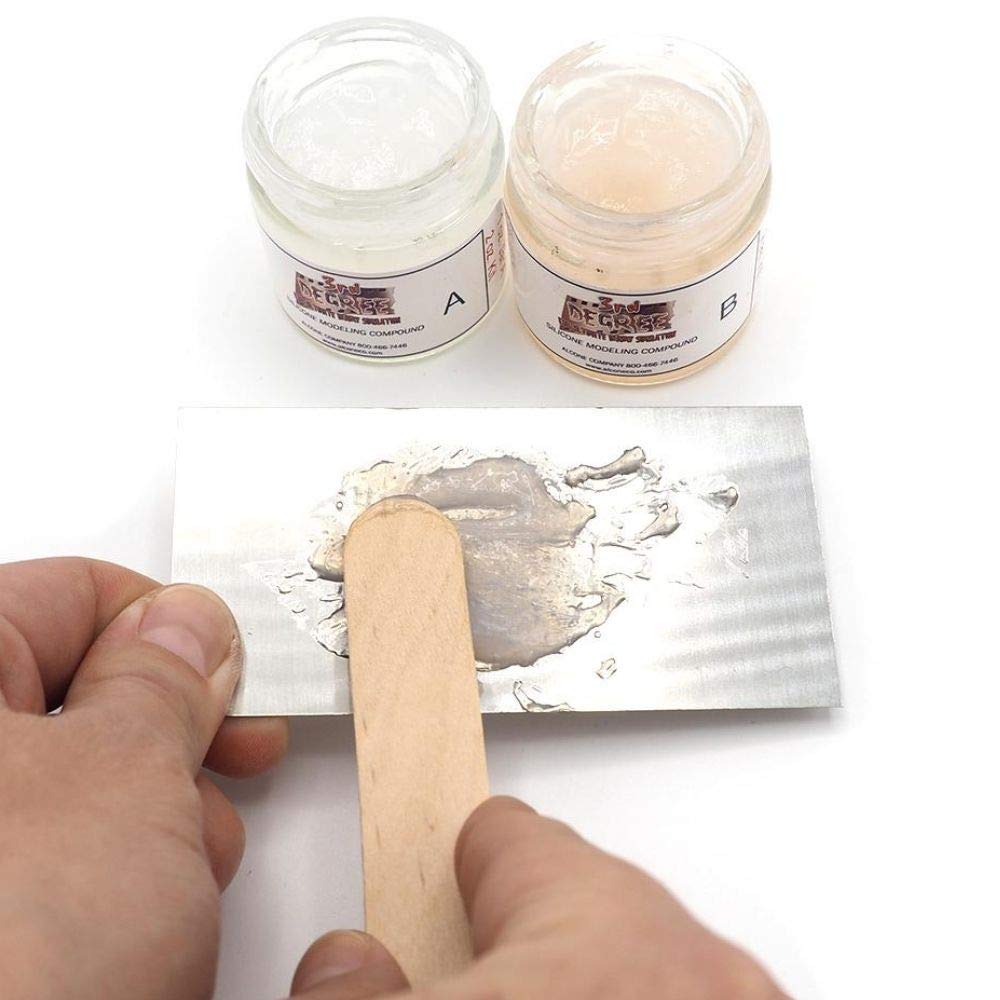 Alcone 3rd Degree Medium 2Part Silicone Modeling Compound, Used by SFX