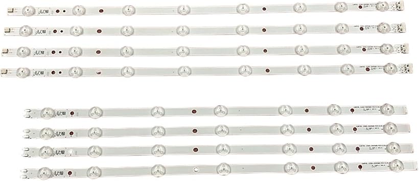 LED Backlight Strip Compatible with TV UN50H5303AK UN50EH5300G UN50EH5300M UN50FH5303F UN50FH5303G UN50FH5303H UN50FH5303K UN50H5303AG2 Kit for 2 TV