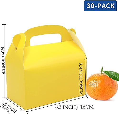 Miniatura 84 de Paquete de 30 cajas de regalo de fiesta negras, cajas de regalo, cajas de regalo de papel a dos aguas con asas. Perfecto para cumpleaños, baby Negro