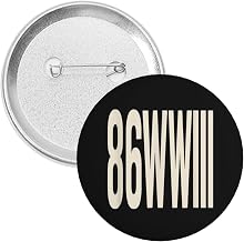Men' Badge Brooch,86WWIII - Cancel The War Before It Cancel Us - Make Peace Button Pins Decoration Party Gifts for Shirt Jacket Business Wedding