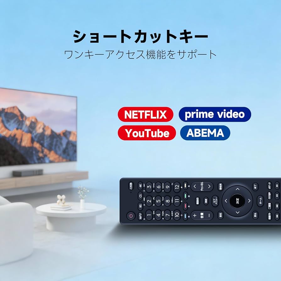 Amazon | テレビリモコン EN3A40 for ハイセンス Hisense 汎用 75U8F