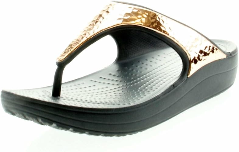 platform croc sandals