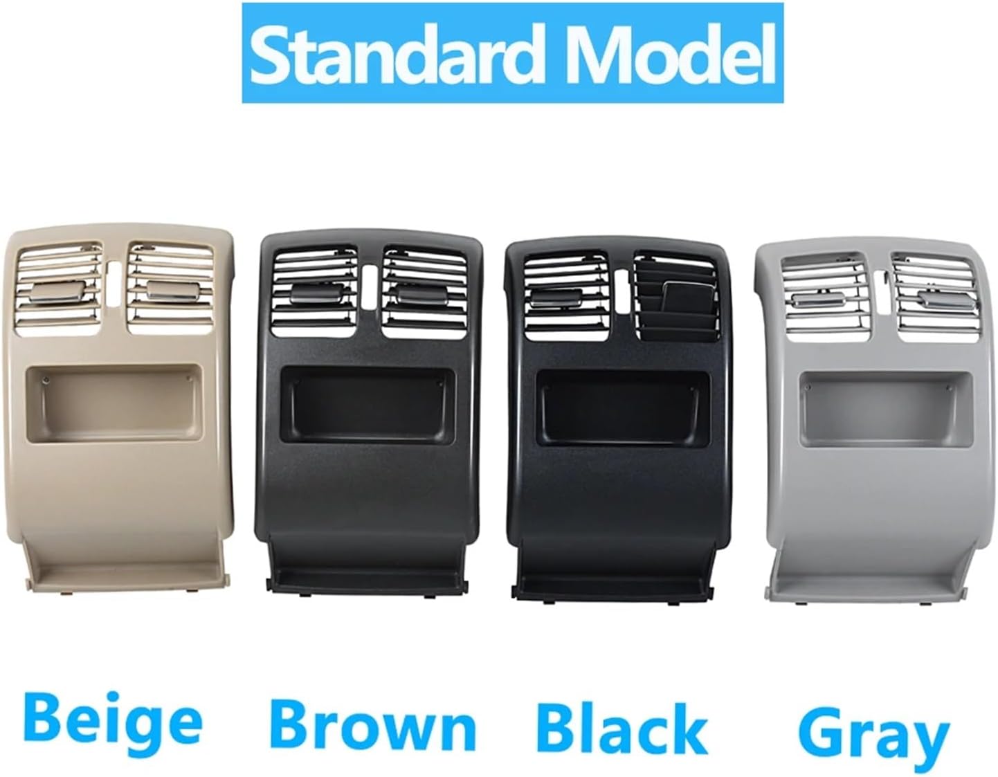 Interior Car Rear Air Conditioner Ac Vent Grill Cover Panel Compatible For Mercedes Benz GLK X204 GLK220 GLK250 GLK300 GLK350 2048304354(High-end Beige)