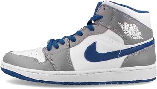 Nike Air Jordan 1 Mid グレー/ホワイト/ブルー スニダンで購入可】10/22発売 Nike Air Jordan 1 Mid 