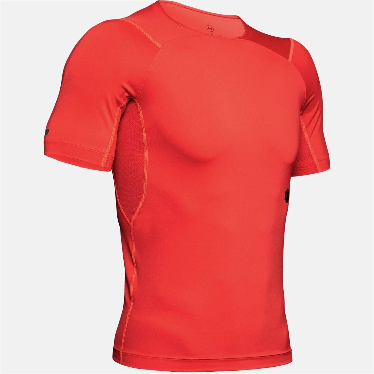 Under Armour Męska koszulka do biegania UA Rush, zwiększająca wydajność dla mężczyzn, sportowa koszulka z dopasowaniem kompresyjnym