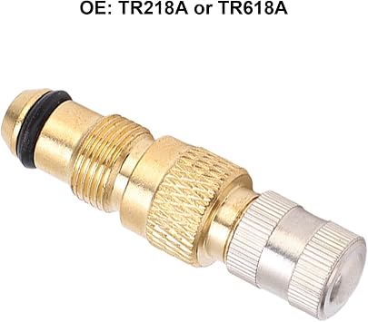 Tractor Air Liquid Brass Valve Stem Replacement with HeavyDuty Core Housings for Safe Driving for Tractor Enthusiasts