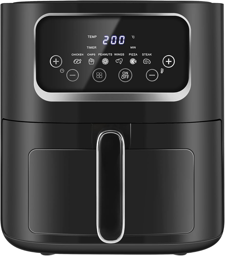 Liner di carta pergamena per friggitrice ad aria quadrata, 100 pezzi, compatibili con friggitrici XXXL, perfette per friggitrici ad aria 6.8QT/7.6QT/8.5QT/9.5QT o più grandi (marrone