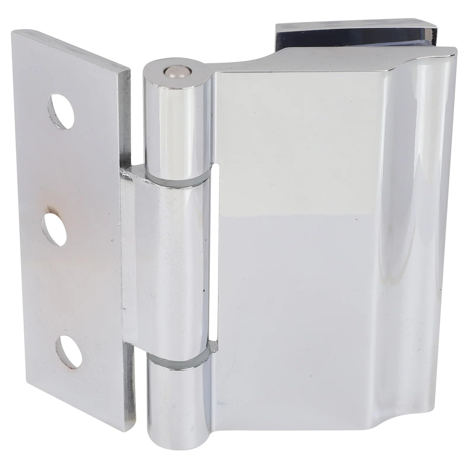 1Set Bathroom Door Hinge Zinc Alloy Rust Proof Glass Flexible Quiet 90 Degree for Shower Room Wine Cabinet Display for Glass Door