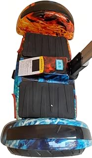 سكوتر سيجواي التوازن الذكي Printed Electric Scooter for Kids, 25 cm (fire)- (multi color)