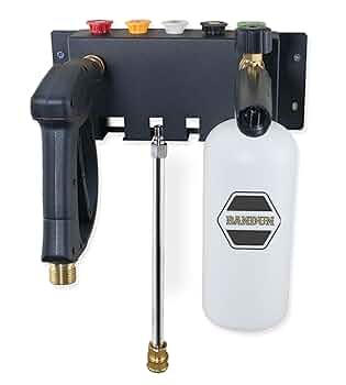 高圧洗浄機用ガンとアクセサリーセット 高圧洗浄機 高圧 洗浄 ガン トリガーガン 25MPa 洗浄機