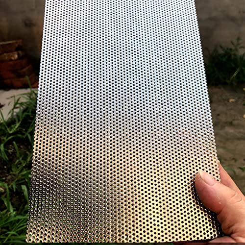 Tôle perforée pour rénover une cuisine moderne ou grille inox