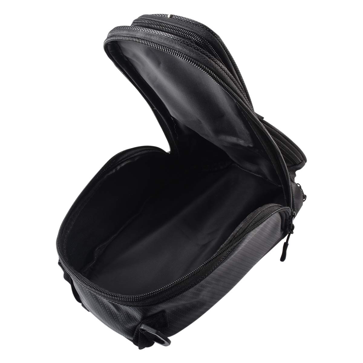 KaTur Borsa per serbatoio carburante per gasolio per moto Tessuto Oxford impermeabile universale con robusta borsa per moto magnetica per Harley Honda Yamaha Suzuki