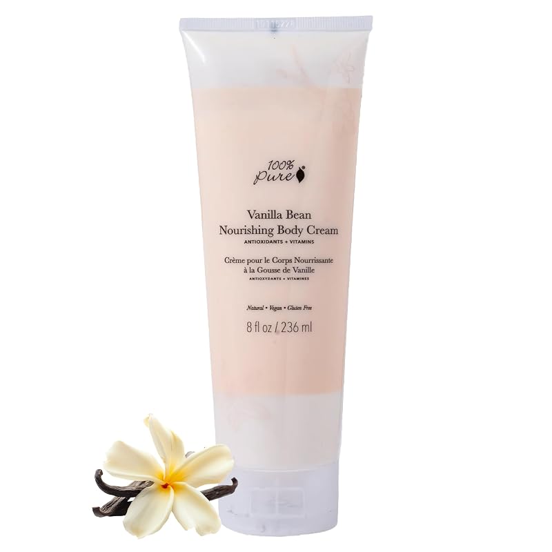 100% PURE Loção Corporal de Baunilha, 227 g
