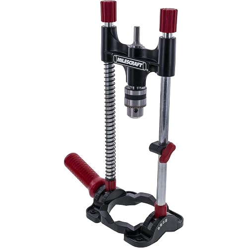 Milescraft DrillMate Portable Drill Guide Adjustable Precision Drilling Jig