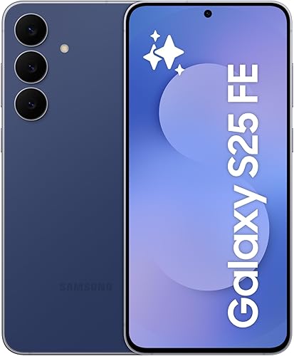 Samsung Galaxy S25 FE 256GB Navy AI Vertrag — priekinis vaizdas