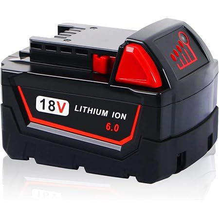CaliHutt 6.0Ah 18V Replace Battery for 