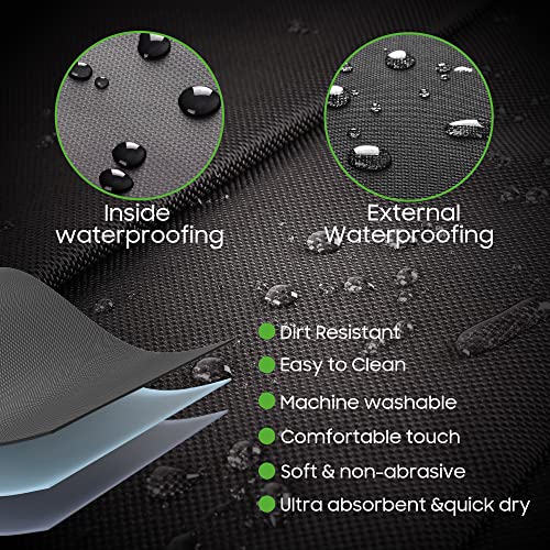 10L0L Golf Cart 2 Passenger Storage Bag Compatible With Yamaha, Ezgo,Club Car Golf Cart No Drilling 800D Pvc Waterproof Rear Bench Storage Bag Box #TOP5
