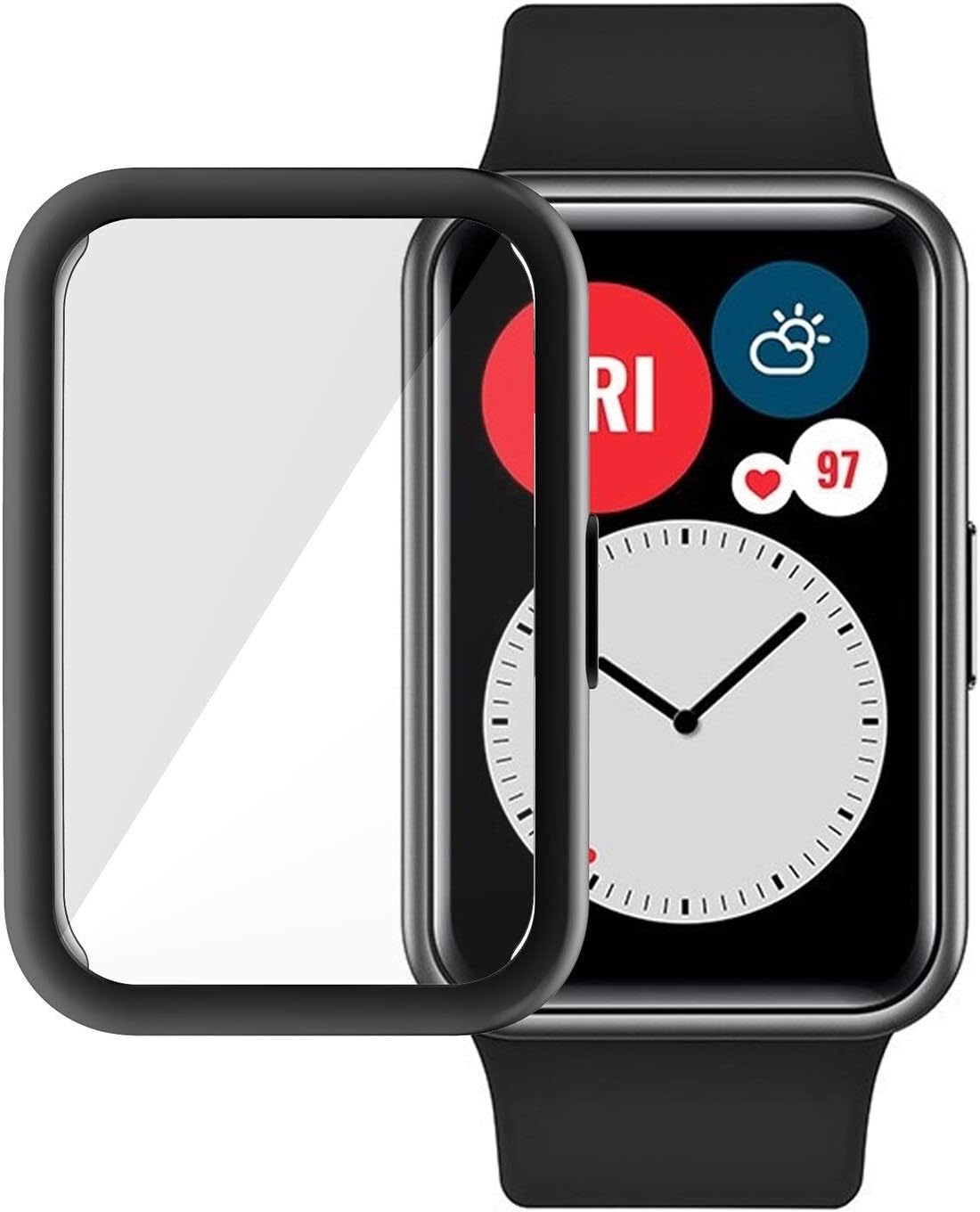 Dado Huawei fit watch case protector full cover (Black)
