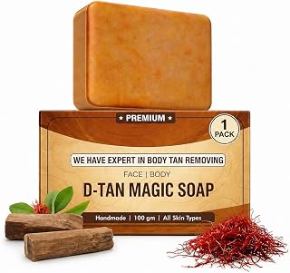 STORVEX Ultra-Magic Soap| Natural Tan Removal & Skin Brightening Bath Soap for Men & Women | Paraben & SLS Free Handmade S... Price In India