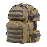 NC Star NcSTAR CBTU2911, Tactical Backpack, Tan with Urban Gray Trim
