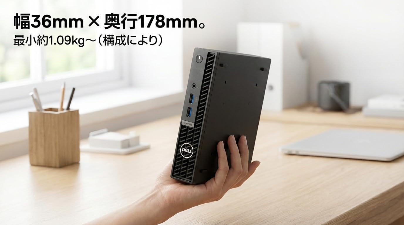 Amazon.co.jp: 【整備済み品】Dell OptiPlex 7010 Micro デスクトップ